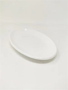 Gastronomie Servierplatte Porzellan Fleischplatte Servierteller 41,5x24 cm - Bild 1 von 4