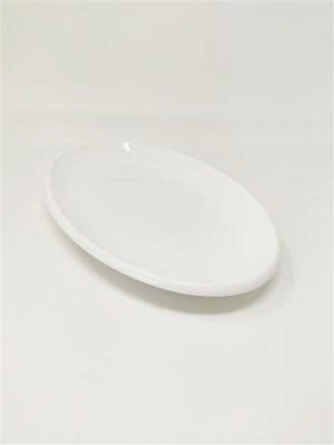 Gastronomie Servierplatte Porzellan Fleischplatte Servierteller 41,5x24 cm - Bild 1 von 4