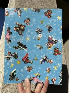 Nintendo Store Employee GameCube/GBA/DS Era Promo Wrapping Paper New Sealed - Picture 1 of 2
