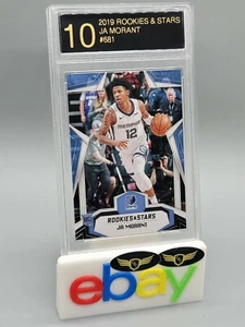 2019 Panini Rookies & Stars Grizzlies JA MORANT #681 rookie RC graded LRG 10 - Picture 1 of 2