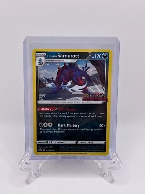 Pokémon TCG Hisuian Samurott SWSH: Sword & Shield Promo Cards SWSH207 Holo Promo - Image 1 of 4