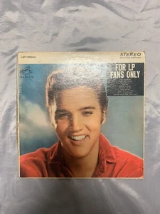 RARE!!! Elvis Presley: For LP Fans Only (LSP-1990(e) RCA) Vinyl - Imagen 1 de 4