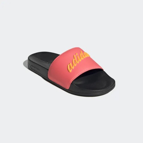 Adidas Adilette Slides donna taglia 6 7 rosso acido flash arancione core nero
