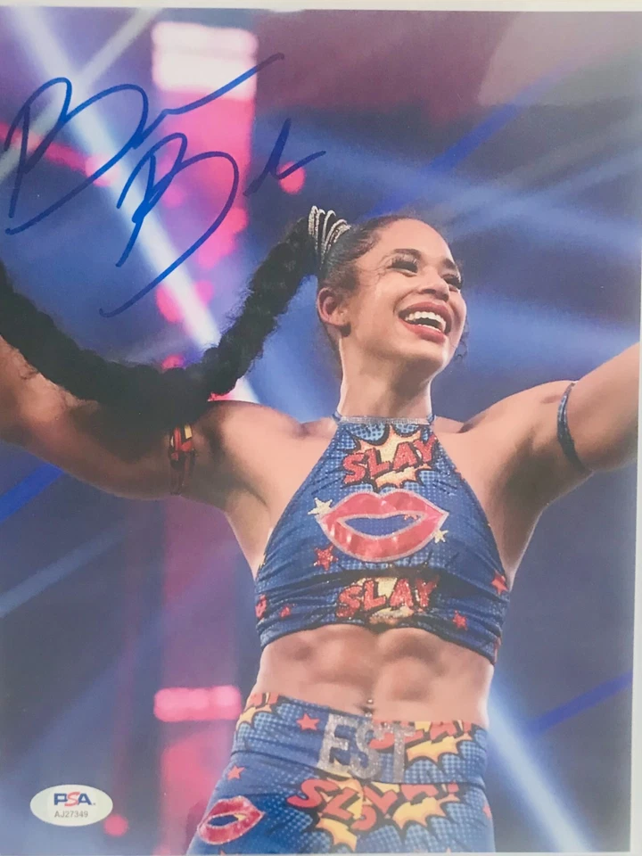 BIANCA BELAIR WWE DIVA SIGNED AUTOGRAPH 8X10 PHOTO W/ PSA COA - Image 1 of 1