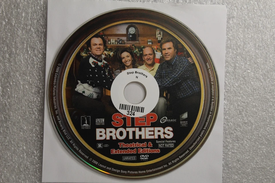 Step Brothers: Theatrical & Extended Edition Unrated  (DVD) [S] - Image 1 of 1