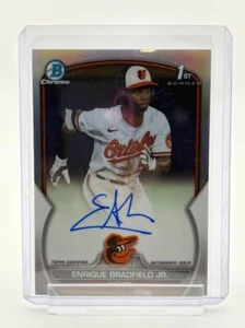 Bowman Draft 2023 Enrique Bradfield Jr. rifrattore automatico /499 n. CDA-EBR - Foto 1 di 2