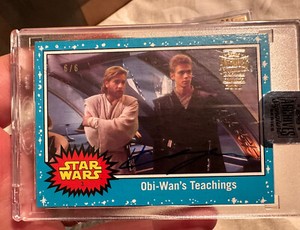 2018 TOPPS ARCHIVES STAR WARS HAYDEN CHRISTENSEN Auto  ANAKIN SKYWALKER /6