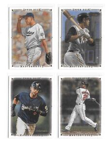 2008 Upper Deck Masterpieces Baseball - You Pick / Complete Your Set