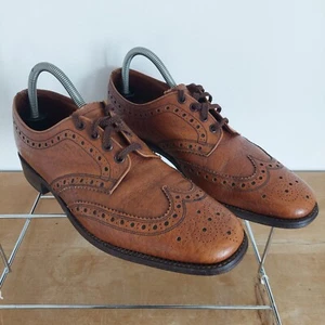 Zapatos CHEANEY Para Hombre Cuero Grano Limber Brogue Cheaneys 9 F Derby DE COLECCIÓN - Imagen 1 de 24