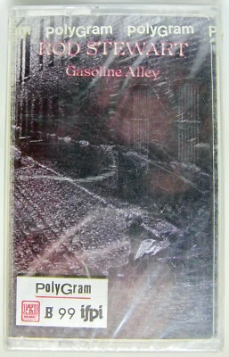 ROD STEWART Gasoline Alley Rock Blues Folk New Music Cassette Tape Sealed - Image 1 of 2