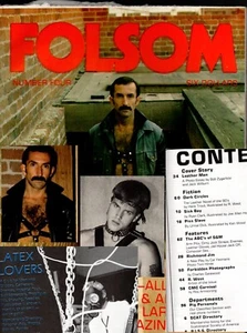 FOLSOM 4 WIE PLAYGIRL MIT LEDERMÄNNERN, GESCHICHTEN, HAARIGER HONCHO TYP MÄNNER SEHR RARITÄT - Bild 1 von 1