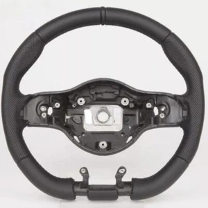 Full Black Leather Sport Steering Wheel Fit 2018+ Mercedes-Benz A C G Class AMG - Picture 1 of 6