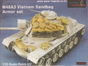 Legend Productions M48A3 Vietnam Sandsack Rüstung Set Maßstab 1:35 Modellbausatz - Bild 1 von 1