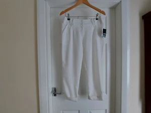 Trousers “Atmosphere”Without Belt White Colour Size: 8 ( UK ) Eur 36 - Foto 1 di 14