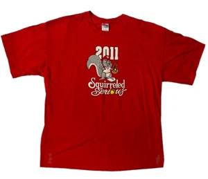 St. Louis Cardinals Rallye Eichhörnchen T-Shirt Größe X-Large 2011 Cardinal Glennon - Bild 1 von 7