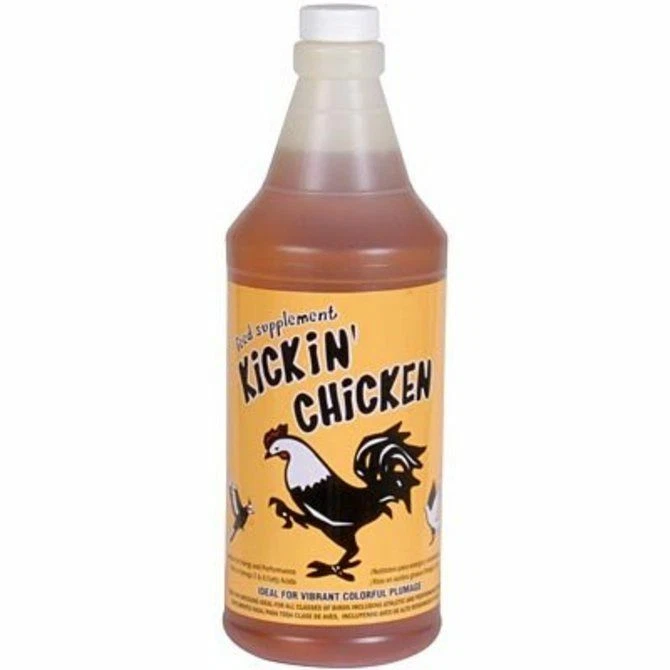 Healthy Coat Kickin Chicken Weight Gain Energy Muscle Supplement Quart