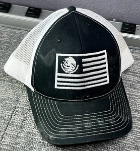 Richardson Snap Back Style 112 toppa gomma camionista bandiera gatto USATO - Foto 1 di 10