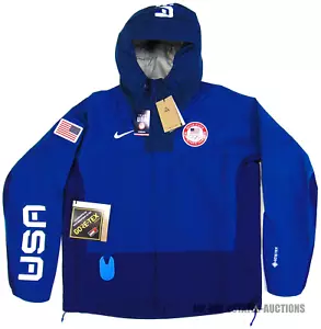 NIKE ACG STORM-FIT ADV GORE-TEX JACKET CHAIN OF CRATERS USA OLYMPIC DD8852-492 L - Picture 1 of 24