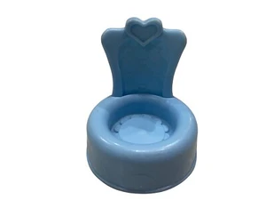Silla de trono azul danzante musical princesa Fisher Price Little People de Disney - Imagen 1 de 2