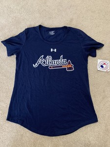 atlanta braves under armour shirt