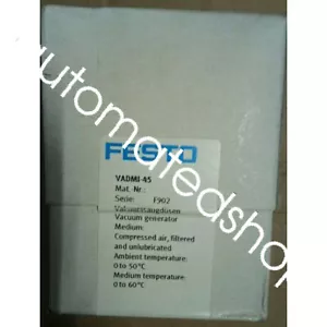 1 pieza nuevo generador de vacío festo VADMI-45 162506 envío DHL o FedEX - Imagen 1 de 2