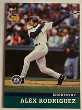 2001 Topps Post #1 Alex Rodriguez Seattle Mariners 