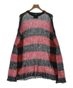 NUMBER NINE Knitwear/Sweater BlackxRed(Border) 4(Approx. L) 2200527647018 - Picture 1 of 7