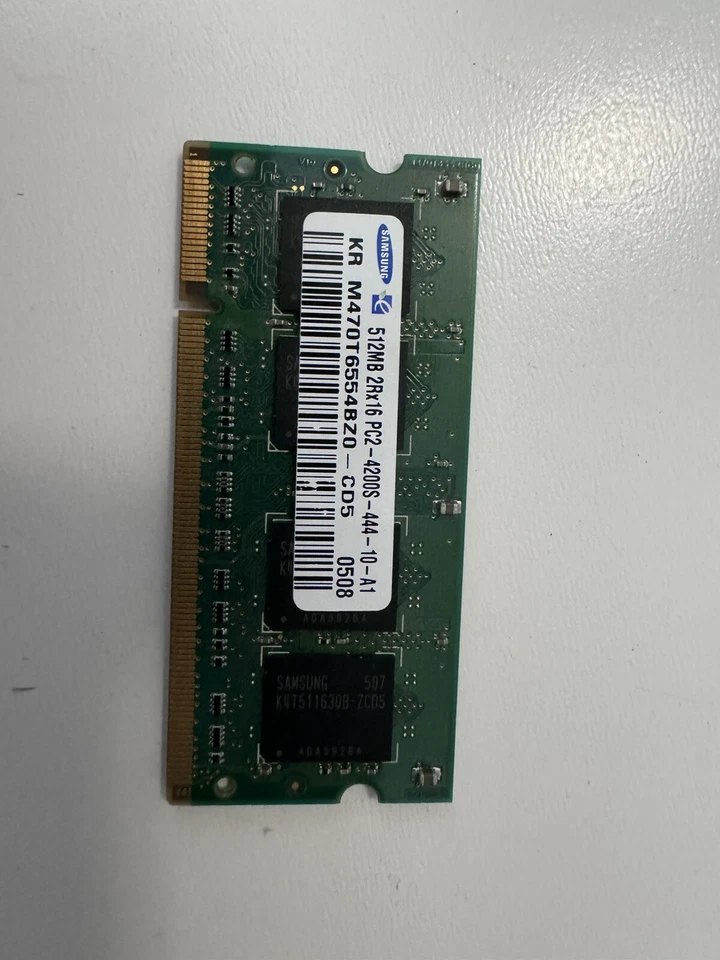 Samsung 512Mb 2Rx16 PC2-4200S - Image 1 of 1
