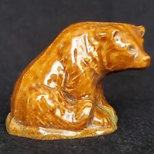 Vintage Wade Whimsies Whoppa  Large Brown Grizzly Bear 1976-1981