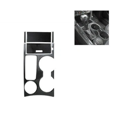 Отделка крышки центральной панели переключателя передач из углеродного волокна для Ford Explorer 2013-2019 годов выпуска - Изображение 1 из 4