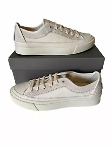 Zapatillas All Saints Milla Mujer 10 EUR 40 Cuero Crema Gamuza Textil $149 - Imagen 1 de 11