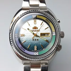 Vintage Uhr Orient KING DIVER Japanische Armbanduhr KD 21 Jewels Serviced - Bild 1 von 13