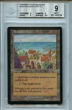 MTG Rishadan Port BGS 9.0 Mint  Mercadian Masques Card Amricons 5109 BC5