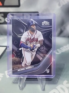 Michael Harris - 2023 Topps Base cromata nera rookie RC #88 Atlanta Braves - Foto 1 di 2