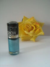 Vernis à ongles Gemey-Maybelline Color-show, Couleur N°80 Blue blowout.