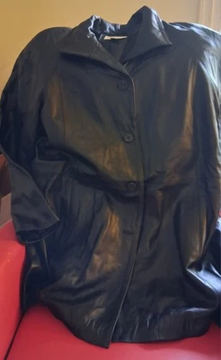 Vintage 90's Diana Marco Leather Jacket - Image 1 of 4