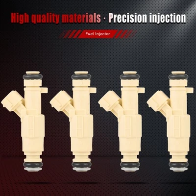 4pcs Fuel Injectors For Hyundai Tucson 2011 2012 2013 Kia Forte5 2012 2013 2.0L Foto 1 de 4