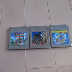 GB 3-Game Lot Mario Land 2 / Zelda Link’s Awakening / Nobunaga Junk - Picture 1 of 2