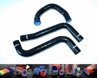 Kit de manguera de radiador refrigerante de silicona Black Fit Pontiac GTO 5,7 L V8 2004 GMR Foto 1 de 2