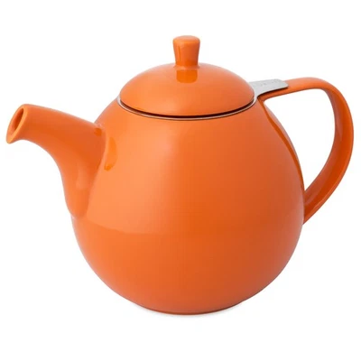 Curve Teapot with Infuser, 45-Ounce, Carrot - Image 1 of 4