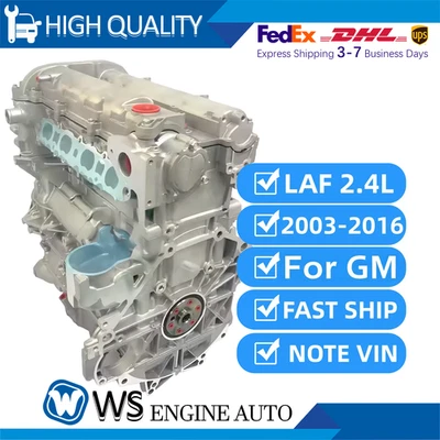 LAF Long Block Engine Assy For GMC Terrain Buick LaCrosse Chevrolet Equinox 2.4L - Image 1 of 4