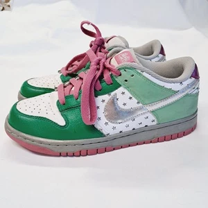 De colección Nike SB Dunk 6.0 Low Stars 2008 rosa y verde para mujer talla 8.5 Reino Unido 6 - Imagen 1 de 18
