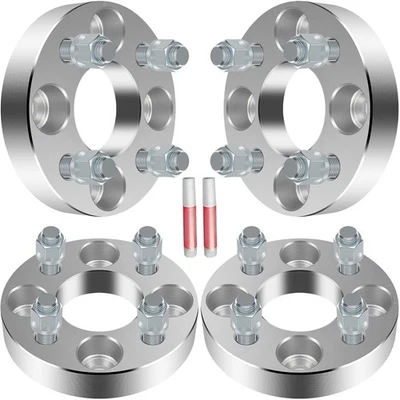4 piezas espaciadores de rueda de 25 mm de espesor 12x1,5 para Chevy Cobalt Aveo 2005-2010 4x100 Foto 1 de 4