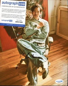 Jet Li Actor 8x10 Once Upon A Time In China Color Photo AUTO COA - Picture 1 of 1