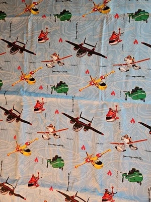  Disney Planes Springs  Creative 1 Yard  Airplanes - Image 1 of 2