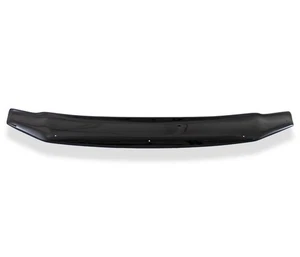 Black Bonnet Guard For VW Volkswagen Amarok 2010-2016 4x4 Hardened Acrylic Front - Picture 1 of 6
