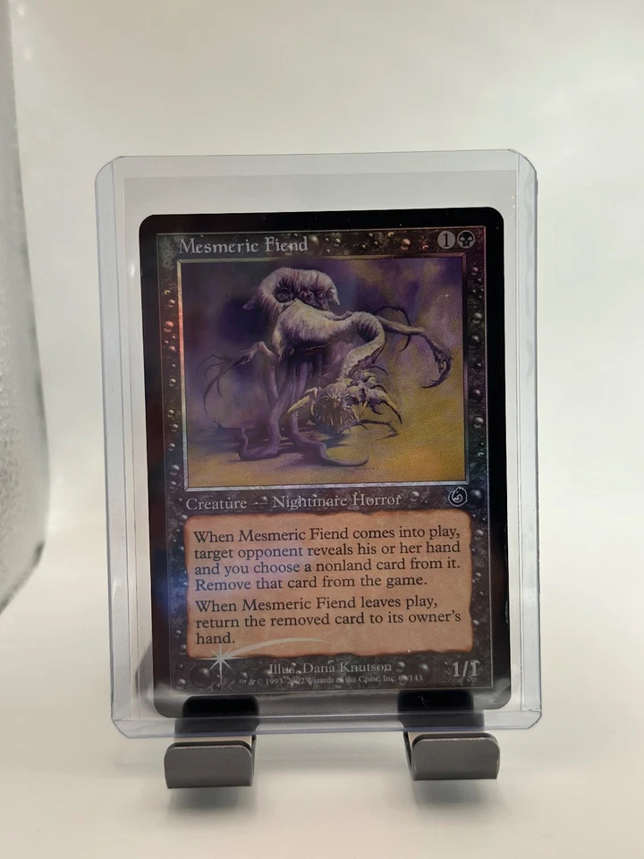 MTG, Mesmeric Fiend FOIL NEAR MINT 69 Torment Foil - Image 1 of 1