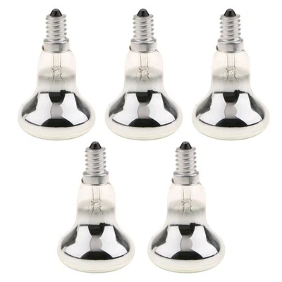 5x Replacement E14 R50 40W Reflector Filament Bulb Lamp SES - Image 1 of 4