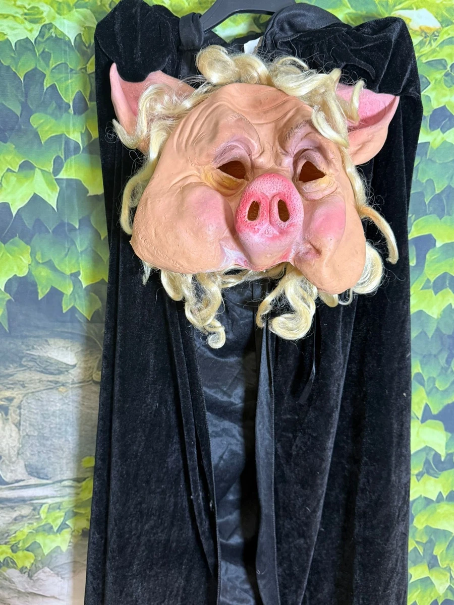 Süßes Schweinchen-Kostüm-Set Für Partys – Mit Kopfband, Nase, Schwanz & Fliege Aus Weichem Plüsch