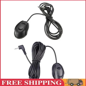 Micrófono de audio para automóvil Micrófono externo de 3,5 mm para automóvil Vehículo GPS compatible con Bluetooth - Imagen 1 de 18
